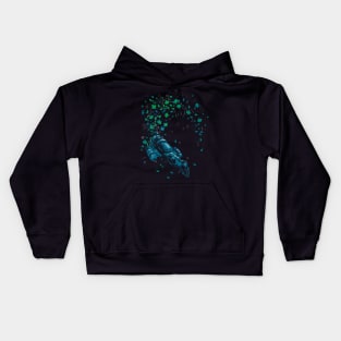 Leaf On The Wind Kids Hoodie